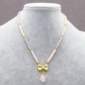 Bead Necklace - KN288290-FA