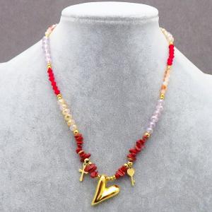 Bead Necklace - KN288291-FA