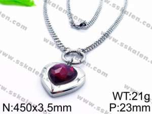 Stainless Steel Necklace - KN28830-Z