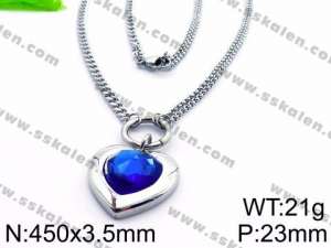 Stainless Steel Necklace - KN28831-Z