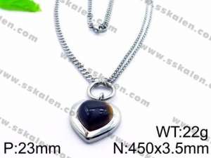 Stainless Steel Necklace - KN28833-Z