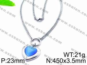 Stainless Steel Necklace - KN28839-Z