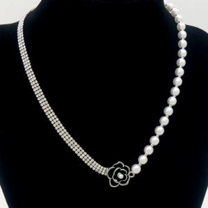 Bead Necklace - KN288464-WH