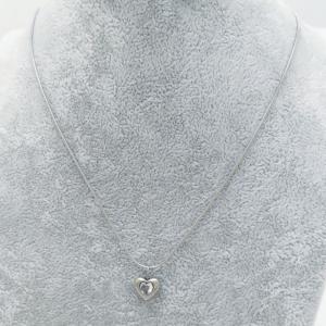 Stainless Steel Stone Necklace - KN289007-HR