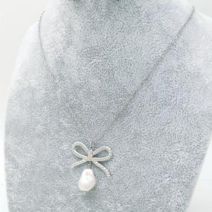 Stainless Steel Necklace - KN289159-SP