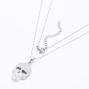 Stainless Steel Stone Necklace - KN289679-KD