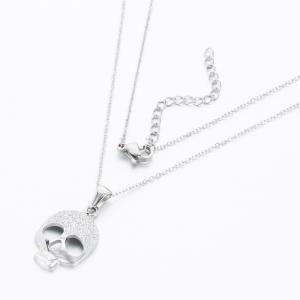 Stainless Steel Stone Necklace - KN289701-KD