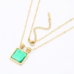 SS Gold-Plating Necklace - KN290989-SP