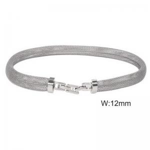 Stainless steel mesh collar - KN291054-WGYS