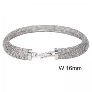 Stainless steel mesh collar - KN291059-WGYS