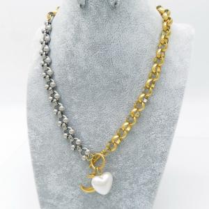 SS Gold-Plating Necklace - KN291107-NJ