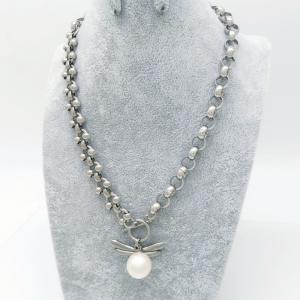 Stainless Steel Necklace - KN291114-NJ