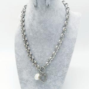 Stainless Steel Necklace - KN291122-NJ