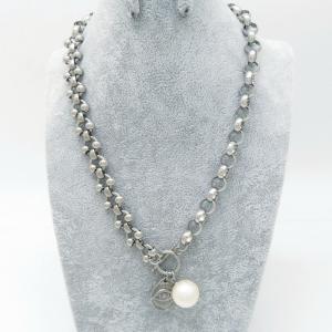 Stainless Steel Necklace - KN291124-NJ