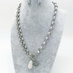 Stainless Steel Necklace - KN291126-NJ