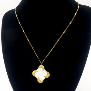 SS Gold-Plating Necklace - KN291209-HM