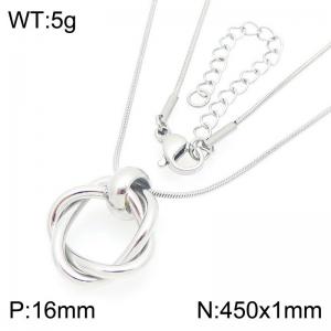 Stainless Steel Necklace - KN291801-KFC