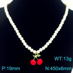 Bead Necklace - KN292062-Z