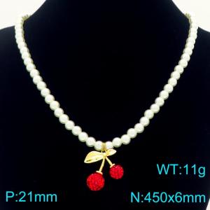 Bead Necklace - KN292064-Z