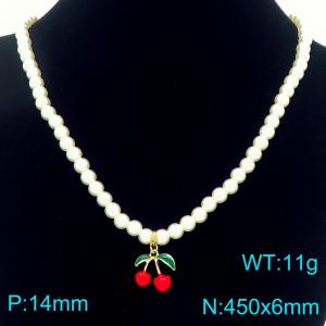 Bead Necklace - KN292065-Z