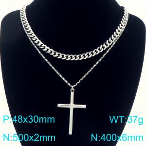 Stainless Steel Necklace - KN292220-Z