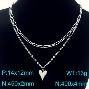 Stainless Steel Necklace - KN292232-Z