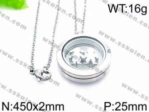 Stainless Steel Necklace - KN29370-Z