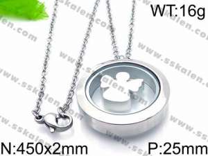 Stainless Steel Necklace - KN29384-Z