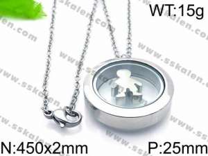 Stainless Steel Necklace - KN29385-Z