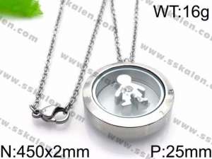 Stainless Steel Necklace - KN29409-Z