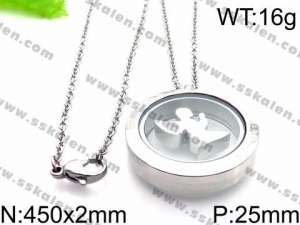 Stainless Steel Necklace - KN29417-Z