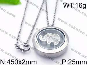 Stainless Steel Necklace - KN29438-Z