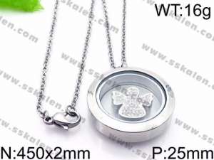 Stainless Steel Necklace - KN29446-Z