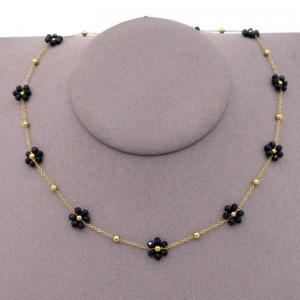 SS Gold-Plating Necklace - KN295165-KJ