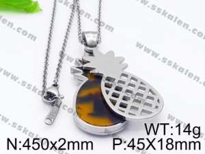 Stainless Steel Necklace - KN29604-K