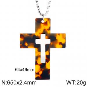 Stainless Steel Necklace - KN29695-K