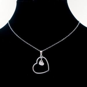 Stainless Steel Necklace - KN296986-HDJ