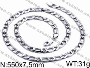 Stainless Steel Necklace - KN29746-CD