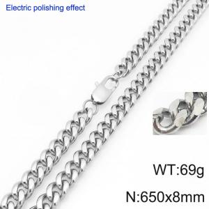 Stainless Steel Necklace - KN297481-Z