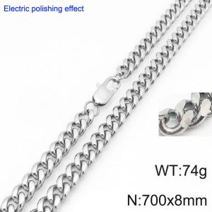 Stainless Steel Necklace - KN297482-Z