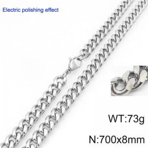 Stainless Steel Necklace - KN297488-Z