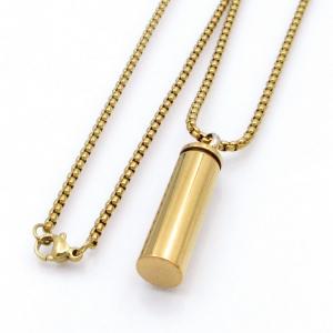 SS Gold-Plating Necklace - KN298201-XL