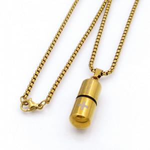SS Gold-Plating Necklace - KN298204-XL