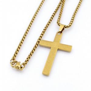 SS Gold-Plating Necklace - KN298213-XL