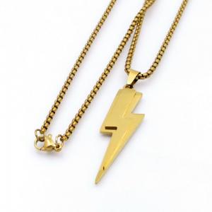 SS Gold-Plating Necklace - KN298223-XL