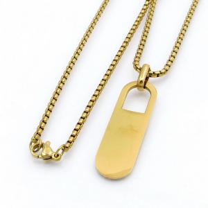 SS Gold-Plating Necklace - KN298228-XL