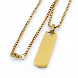 SS Gold-Plating Necklace - KN298231-XL