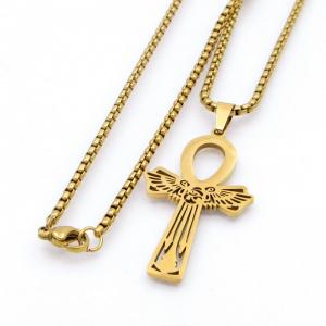SS Gold-Plating Necklace - KN298234-XL