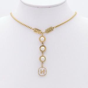 SS Gold-Plating Necklace - KN298263-SP