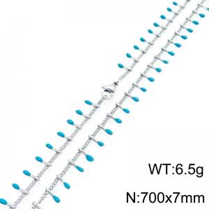 Stainless Steel Necklace - KN298407-Z